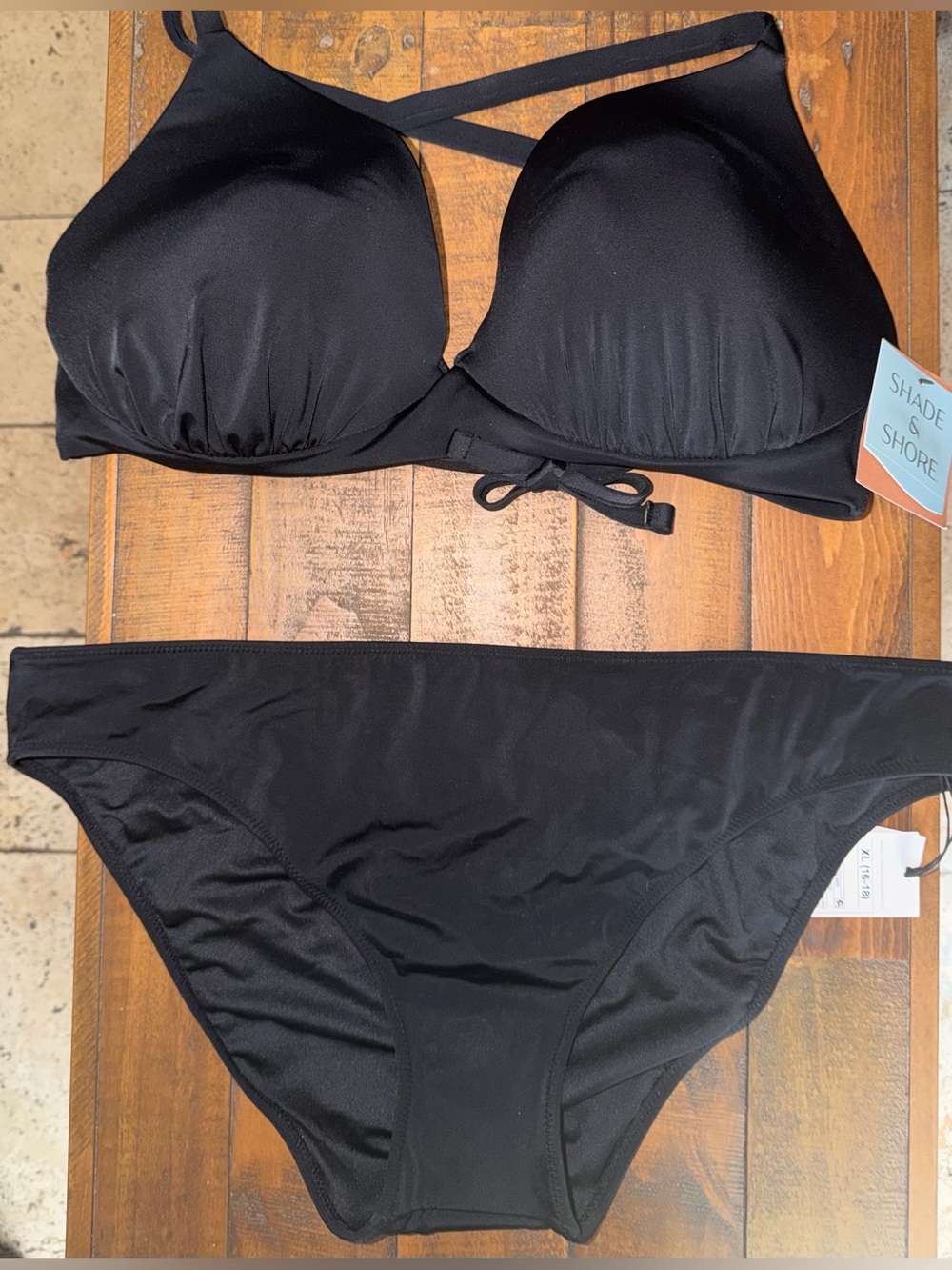 Target Black Women's Two-Piece Bikini Set